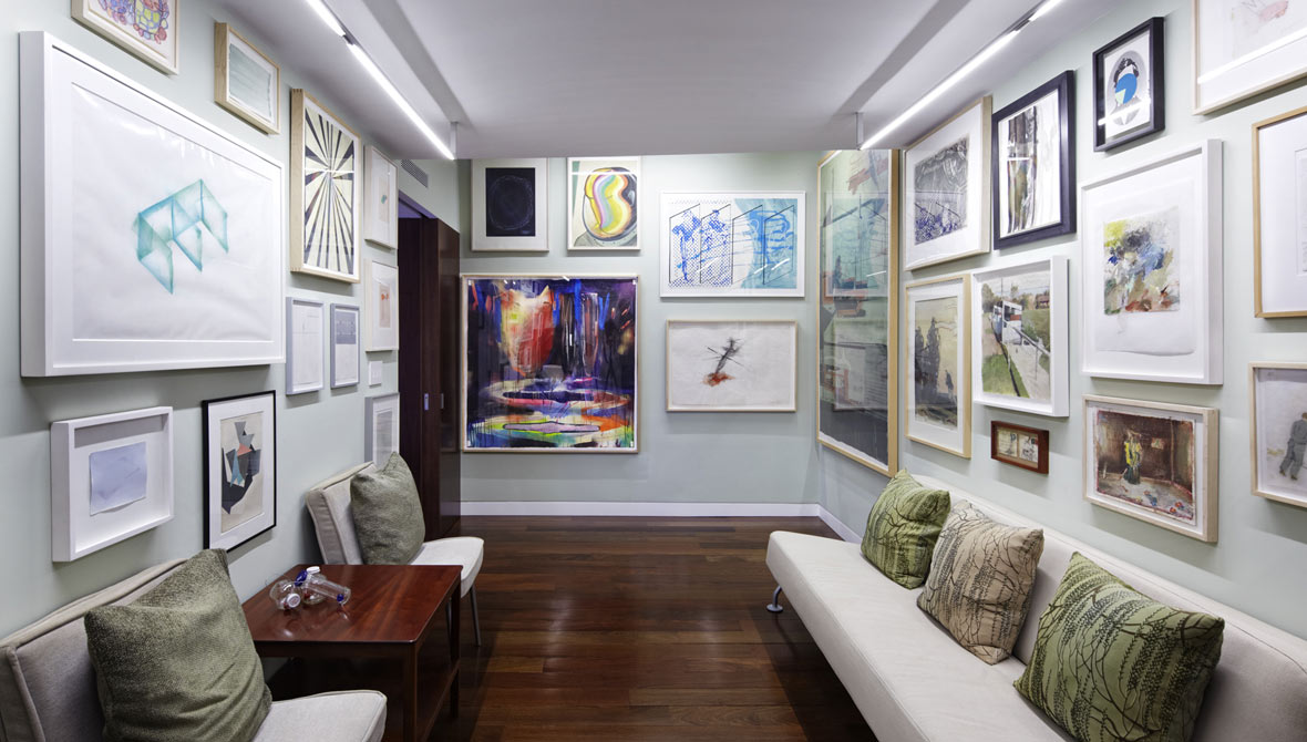 home for two art collectors